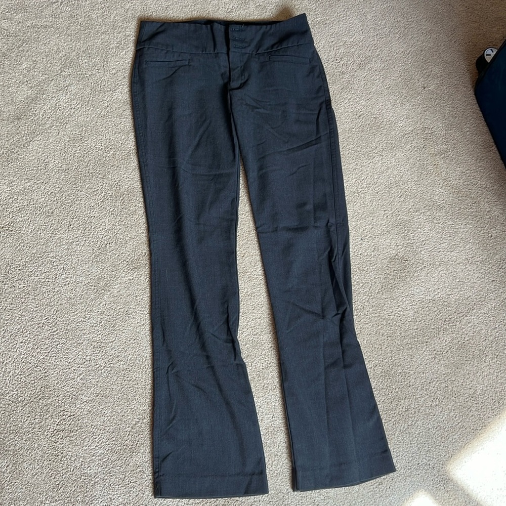 Candies size 5 dark grey boot cut slacks